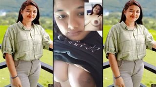 Indian Assam Busty Girl Showing Ass & Boobs By BF