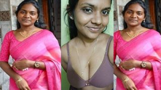 Tamil Village Girl Dress Change & Showing For Boyfriend
