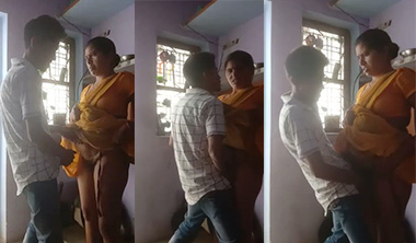Desi Devar Bhabhi Secretly Fucking In Kitchen Viral Nude