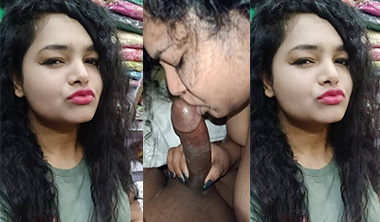 Desi Horny Wife Giving Blowjob – Painful Fucking Hard
