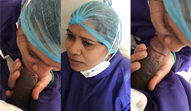 Telugu Nurse Aunty Blowjob Fuck With Doctor In Hospital Leaked