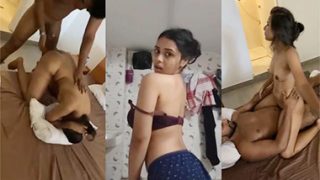 Tamil Teen Girl Showing Boobs & Threesome Fucked Viral
