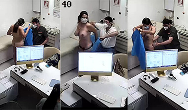 Sexy Wife Clinic Naked – Front of Doctor IPCam Xnxx HD