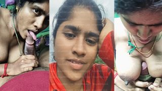 Tamil Husband Showing Her Young Wife Skills On Videocall