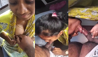 Telugu Mallu Girl Blowjob – Sex With Lover Scandal Leake