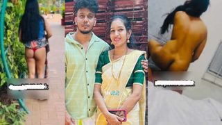 South Wife Public Dare With Threesome In Hotel