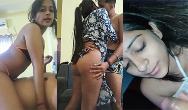 Desi Horny GF Pussy Fingered – Riding Lover Dick