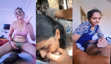Desi Mallu Girl Blowjob in Car – Secret Fucking in OYO