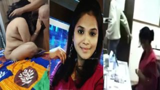 Telugu Office Girl Blowjob – Threesome Fucking Hard
